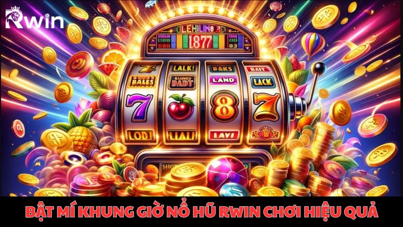 Bật mí khung giờ nổ hũ Bl555 đáng chơ cho cược thủ nắm