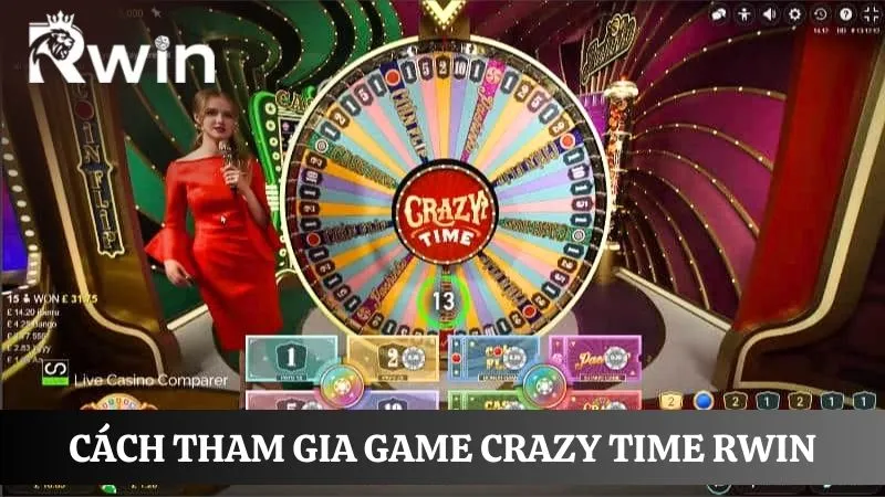 Cách tham gia chơi game Crazy Time
