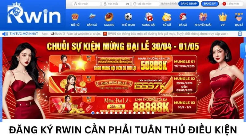Đăng ký Bl555 cần phải tuân thủ điều kiện tại nhà cái